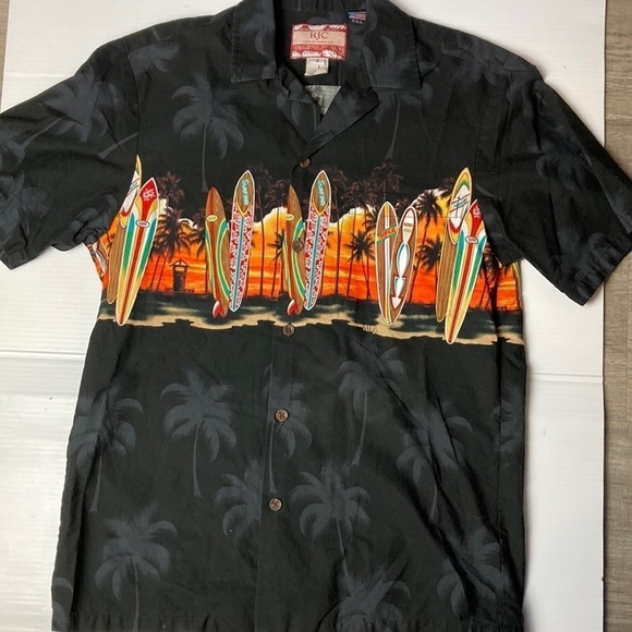 RJC Hawaiian shirt made in USA - Picture 1 of 6